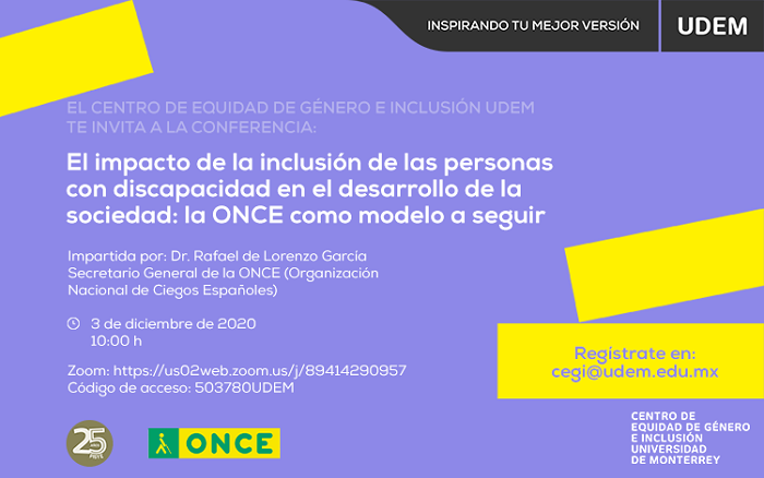 El impacto de la inclusión de las personas con discapacidad en el desarrollo de la sociedad: la ONCE como modelo a seguir