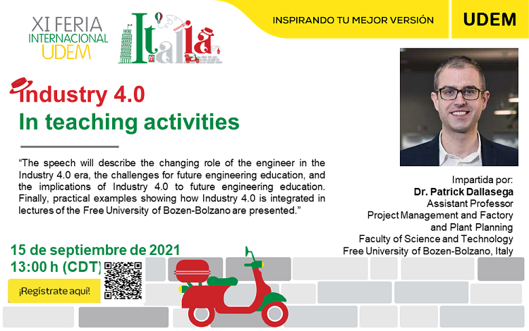 Conferencia Industry 4.0: In teaching activities