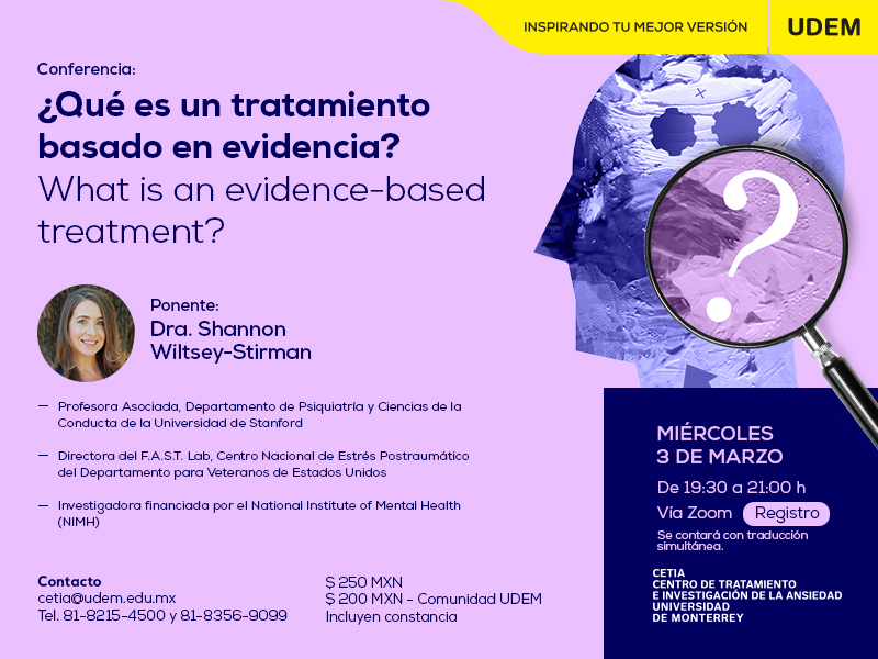 Conferencia Tratamiento basado en evidencia