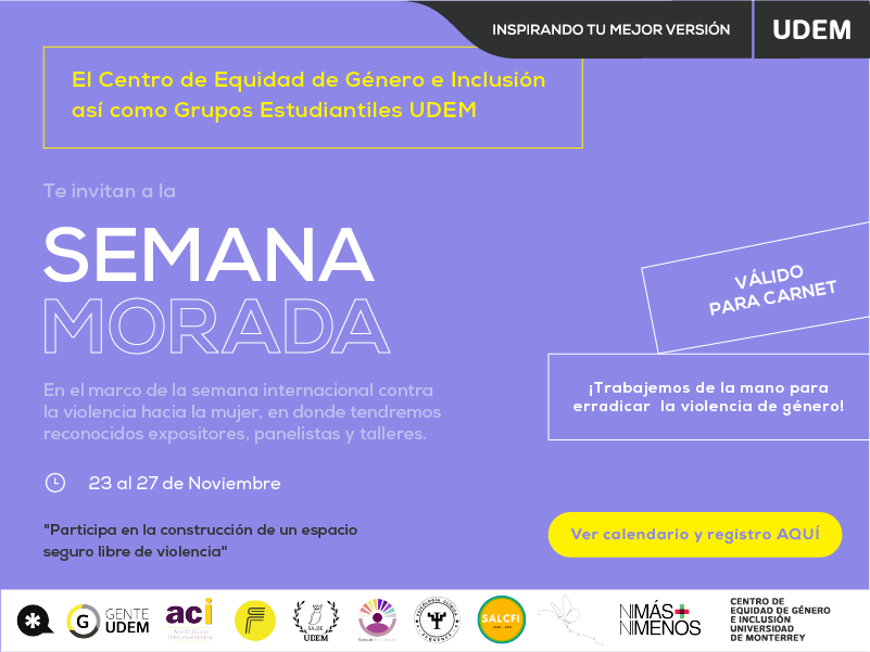 Semana Morada Ecard