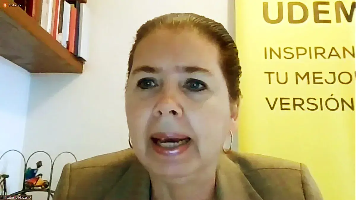 Isabella Navarro Grueter, vicerrectora de Formación Integral de la UDEM.