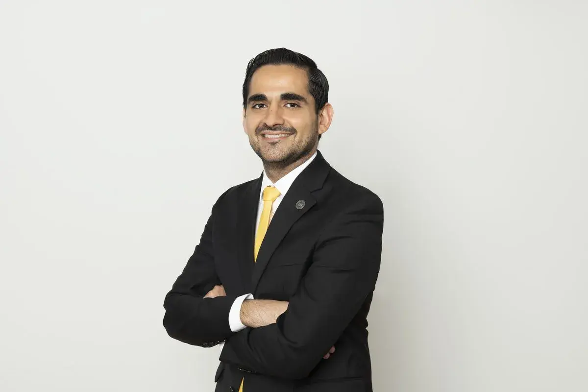 Hiram Cantú, director del programa de Ingeniero Biomédico.